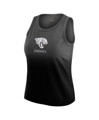 Women's x Gracie Hunt Black Jacksonville Jaguars Ombre Tank Top
