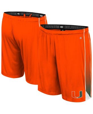 Colosseum - Men's Orange Miami Hurricanes Online Shorts