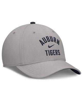 Men's Gray Auburn Tigers Athletic Prep Rise Flex Hat