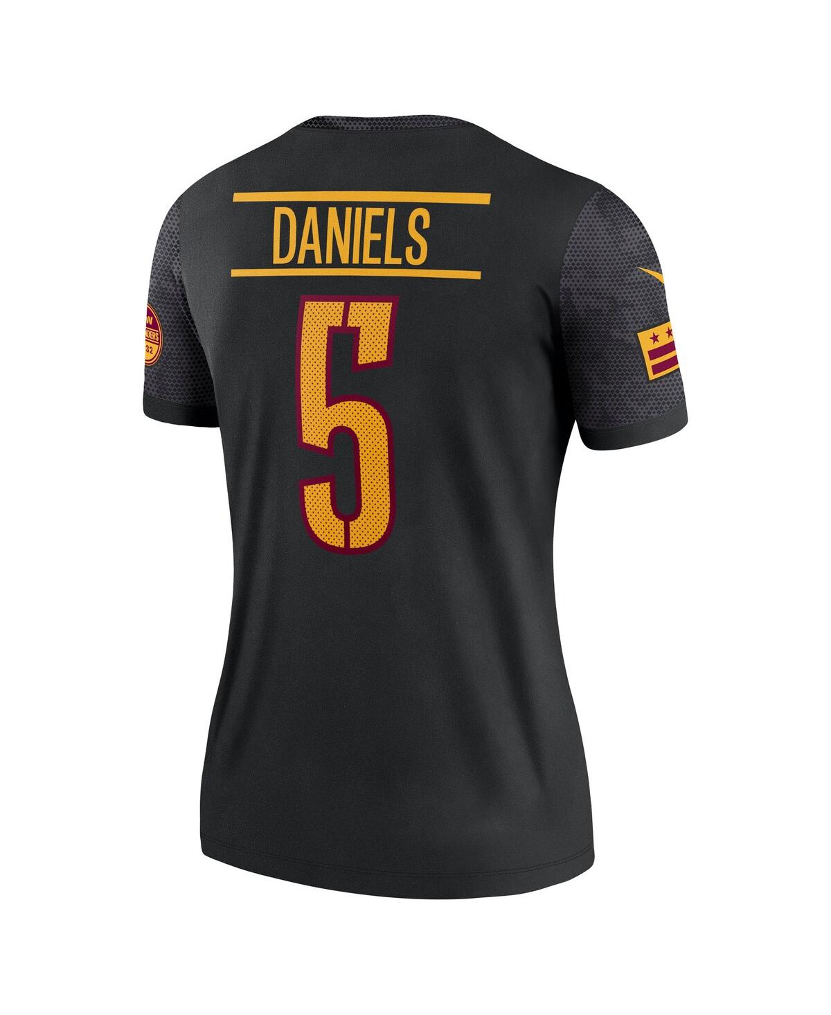 Nike Jayden Daniels Black Washington Commanders Alternate Game Player Jersey In Black