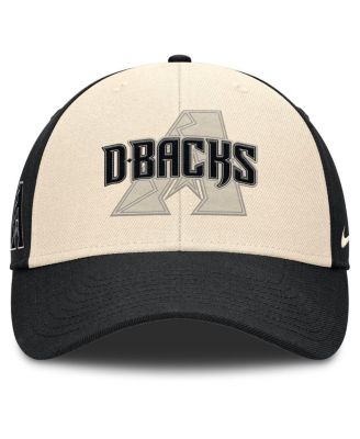 Men's Black/Natural Arizona Diamondbacks Statement Club Performance Adjustable Hat