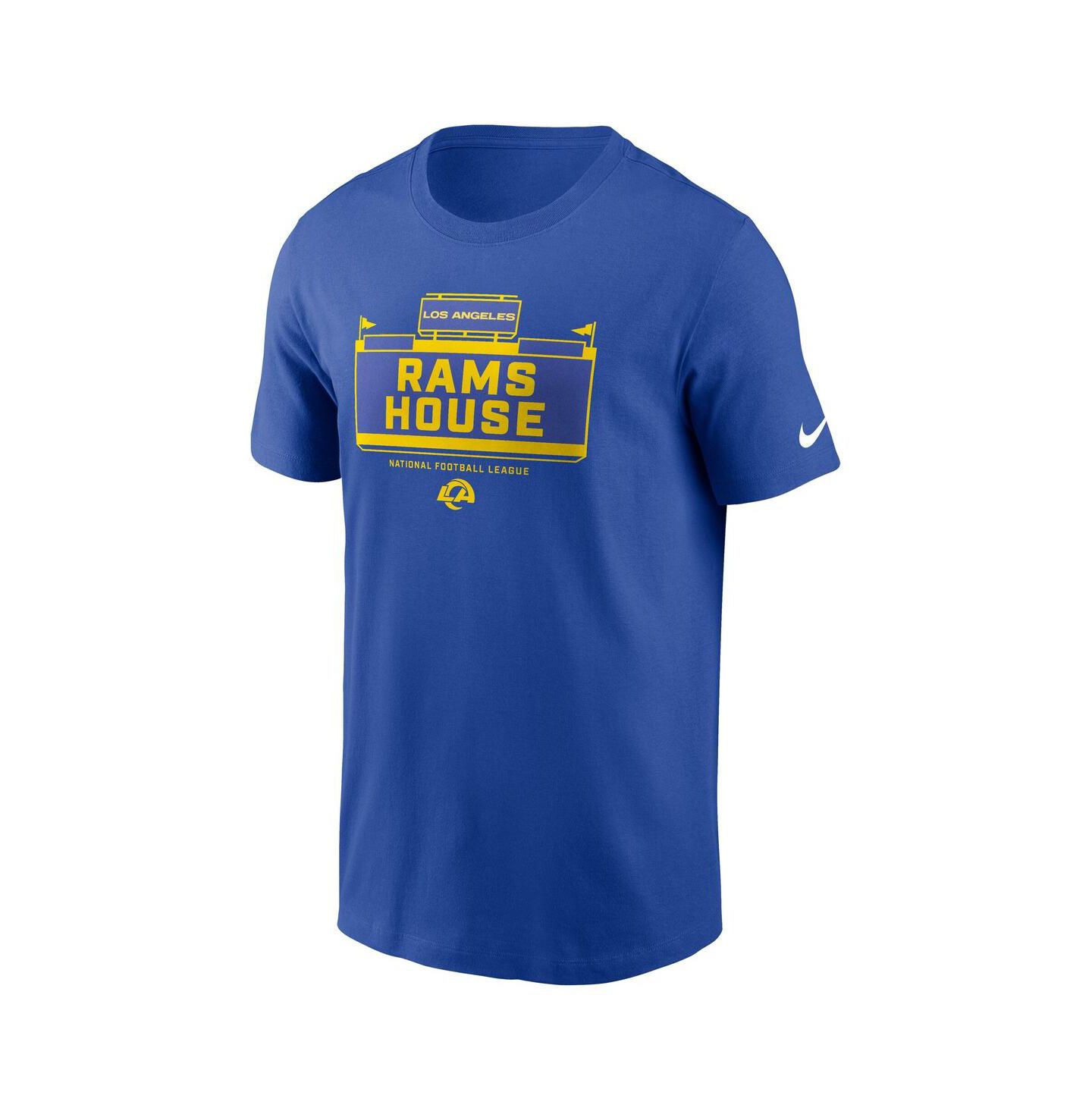 Мужская футболка Nike Royal Los Angeles Rams Primetime Local Essential — фото 3