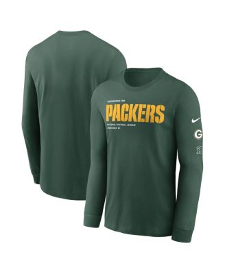 Nike - Green Green Bay Packers Play to Win Essential Long Sleeve T-Shirt