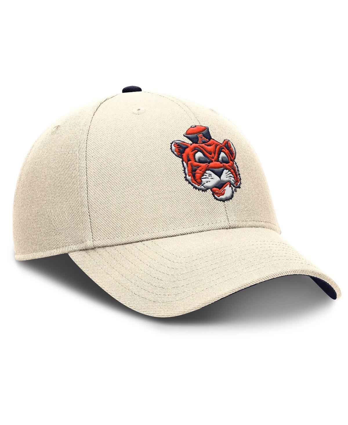 Nike Men's Natural Auburn Tigers Rise Legacy Dri-fit Adjustable Hat In Brown