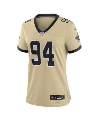 Women's Cameron Jordan Gold New Orleans Saints Gameday Golds Alternate Game Player Jersey