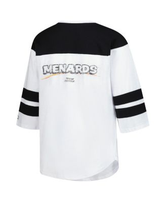 Women's White Ryan Blaney Grand Slam 3/4-Sleeve T-Shirt