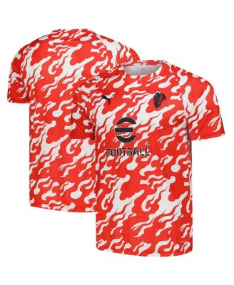 Puma - Men's Red AC Milan 2025/26 Pre-Match dryCell Training Jersey