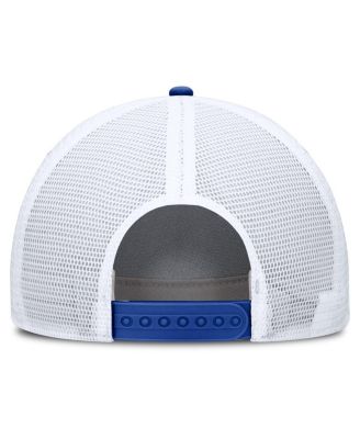 Men's Royal/White Florida Gators 2025 On-Field Rise Engineered Trucker Adjustable Hat