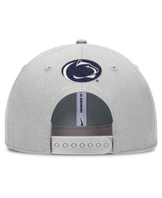 Men's Gray Penn State Nittany Lions 2025 Sideline Dust Pinched Rise Adjustable Hat