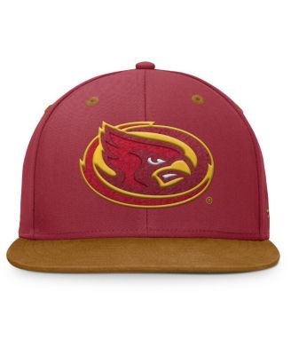 Men's Cardinal/Brown Iowa State Cyclones NoBo Fitted Hat