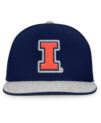 Men's Navy Illinois Fighting Illini Loden Snapback Hat