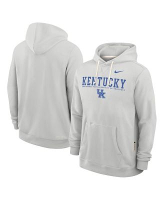 Men's Gray Kentucky Wildcats 2025 Sideline Standard Issue Dri-FIT Hoodie