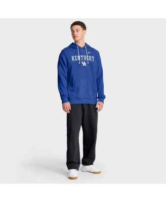 Men's Royal Kentucky Wildcats 2025 Sideline Standard Issue Dri-FIT Hoodie