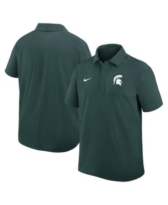 Men's Green Michigan State Spartans 2025 Coaches Sideline Polo Shirt