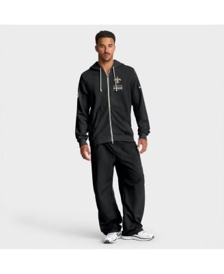 Men's Black New Orleans Saints Sideline Standard Issue Utility Player Dri-FIT Full-Zip Hoodie