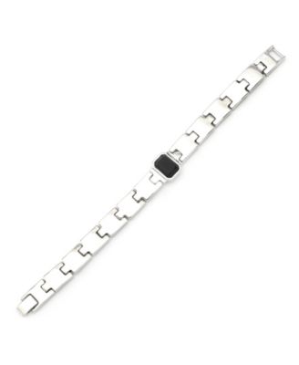 Faux Stone Gem Watch Chain Bracelet