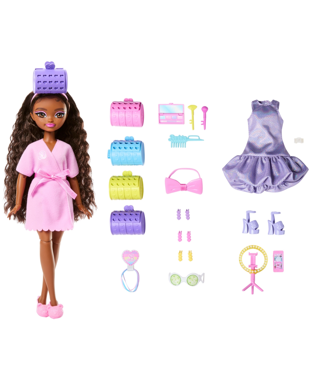 Barbie Dream Besties Get Ready With Brooklyn Doll And Accessories In Multi