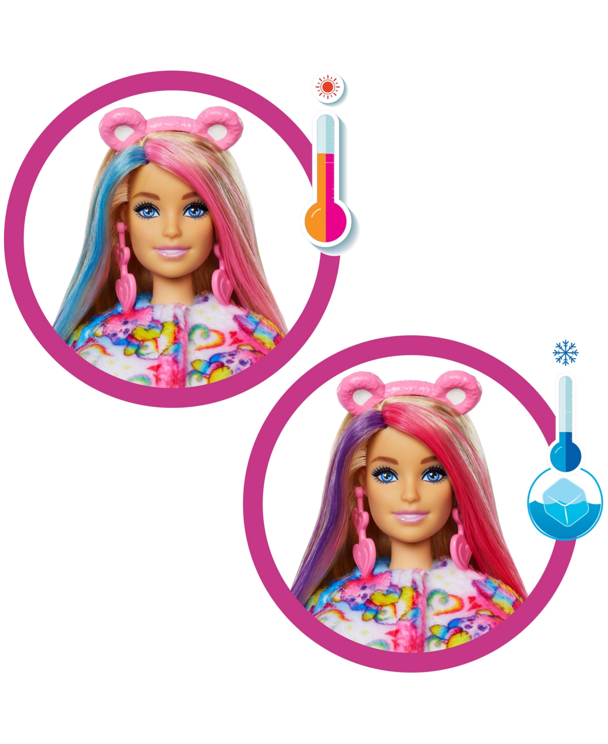 Barbie Cutie Reveal Care Bears Doll And Accessories In Multi