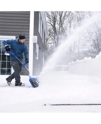 IONMAX 24-Volt Cordless Battery-Powered Snow Shovel Bundle, 13-In, Blue