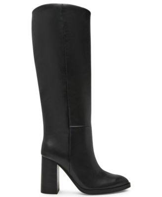 Women's Bardonny Wide-Calf Knee-High Block Heel Boots
