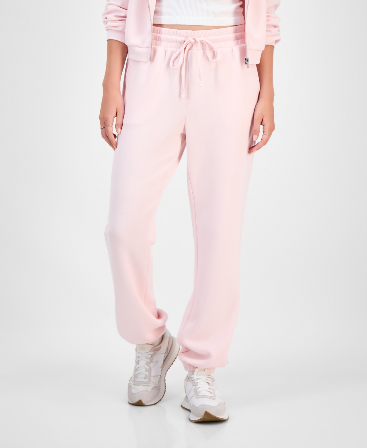 Tinseltown Juniors' Drawstring-Waist Jogger Pants