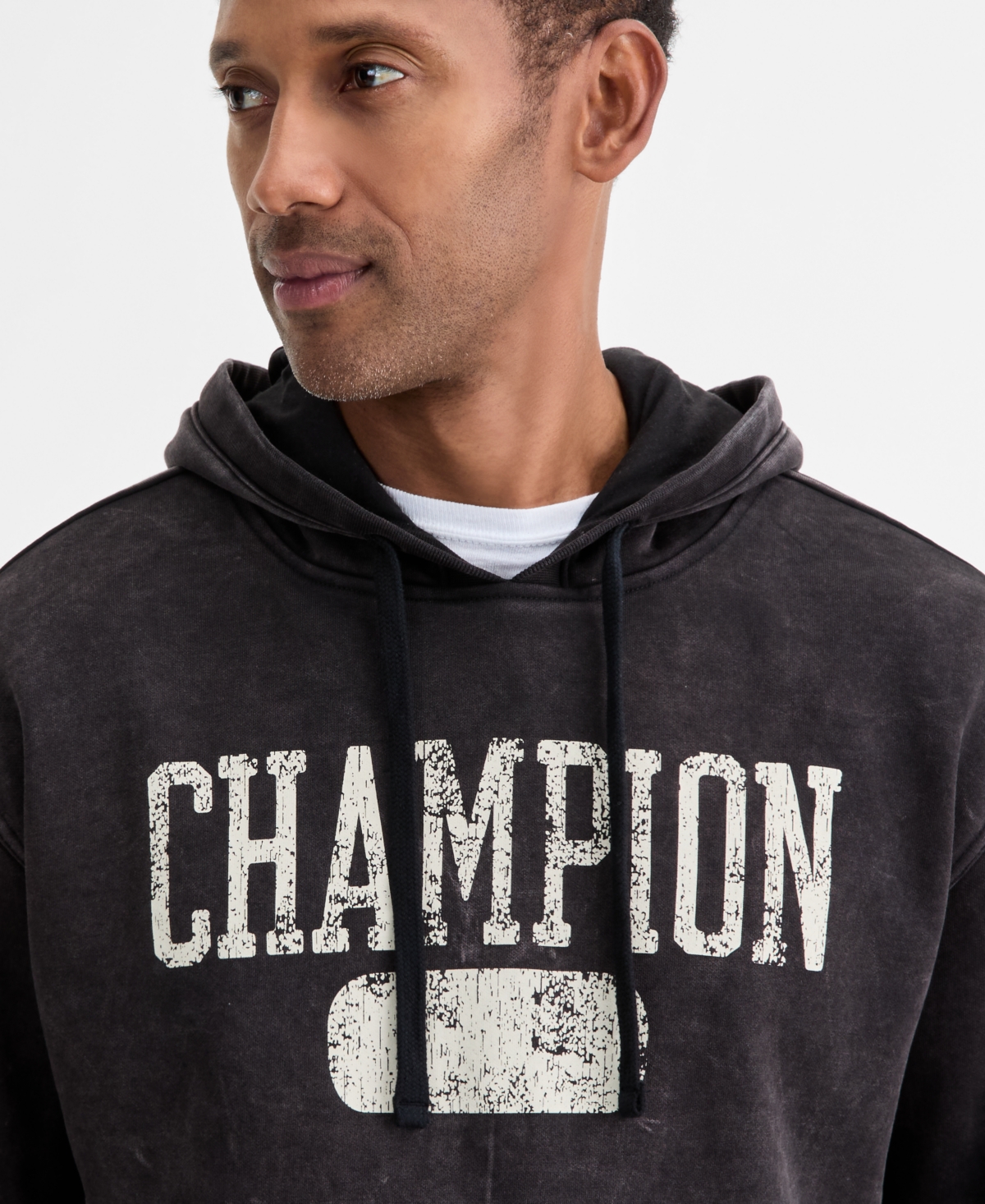 Champion Men's Time Capsule Logo Graphic Hoodie