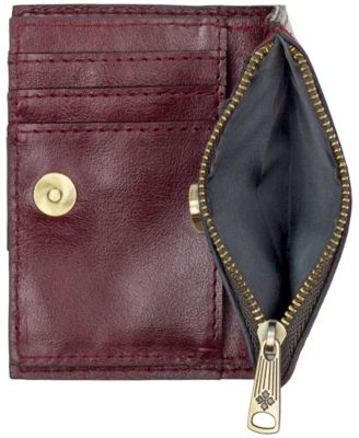 Busalla Leather Bifold Zipper Wallet