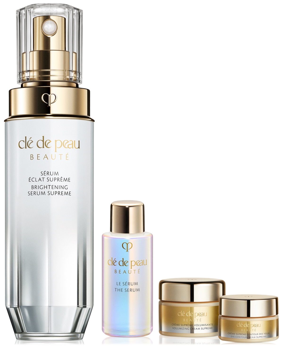 Clé De Peau Beauté 4-pc. Supreme Brightening Skin Care Set In Transparent