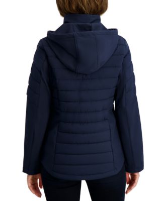 Women's Fleece-Lined Hooded Softshell Coat