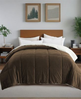 Sherpa Reversible Comforter, King