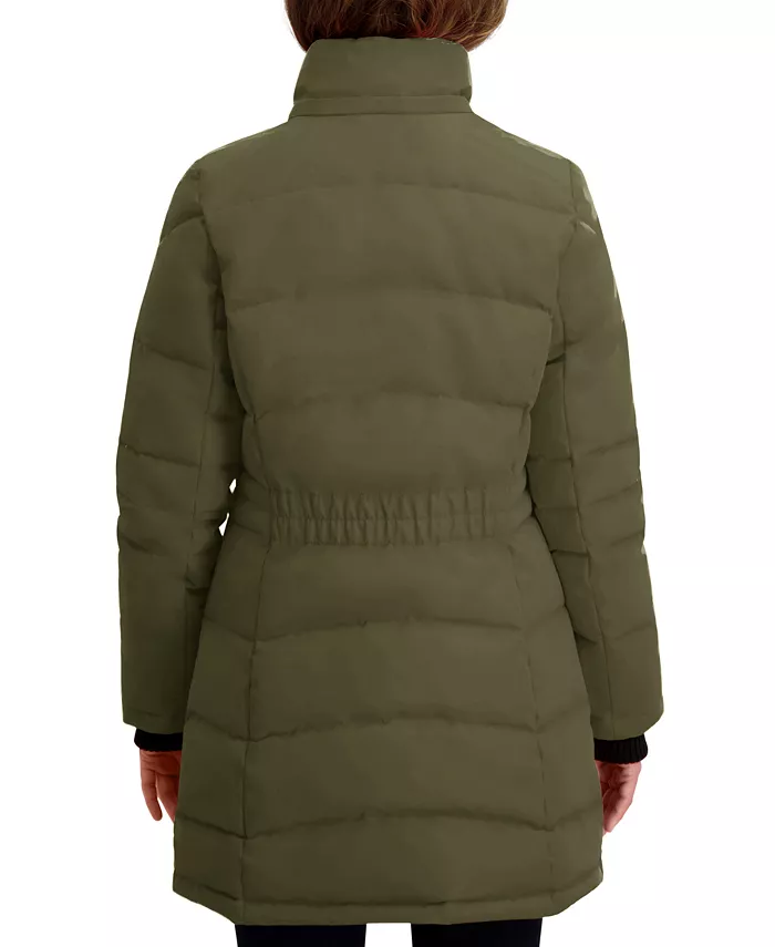 Women's Hooded Puffer Coat - thumbnail 5