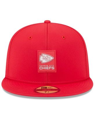 Men's Red Kansas City Chiefs 2025 Sideline 59FIFTY Fitted Hat