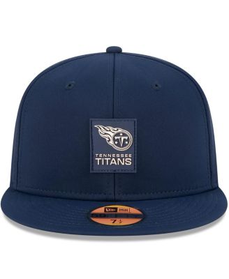 Men's Navy Tennessee Titans 2025 Sideline 59FIFTY Fitted Hat