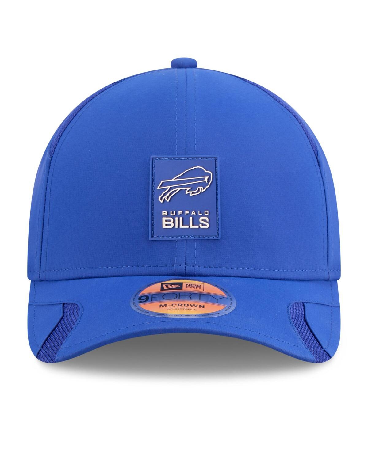 New Era Big Boys And Girls Royal Buffalo Bills 2025 Sideline 9forty Adjustable Hat In Blue