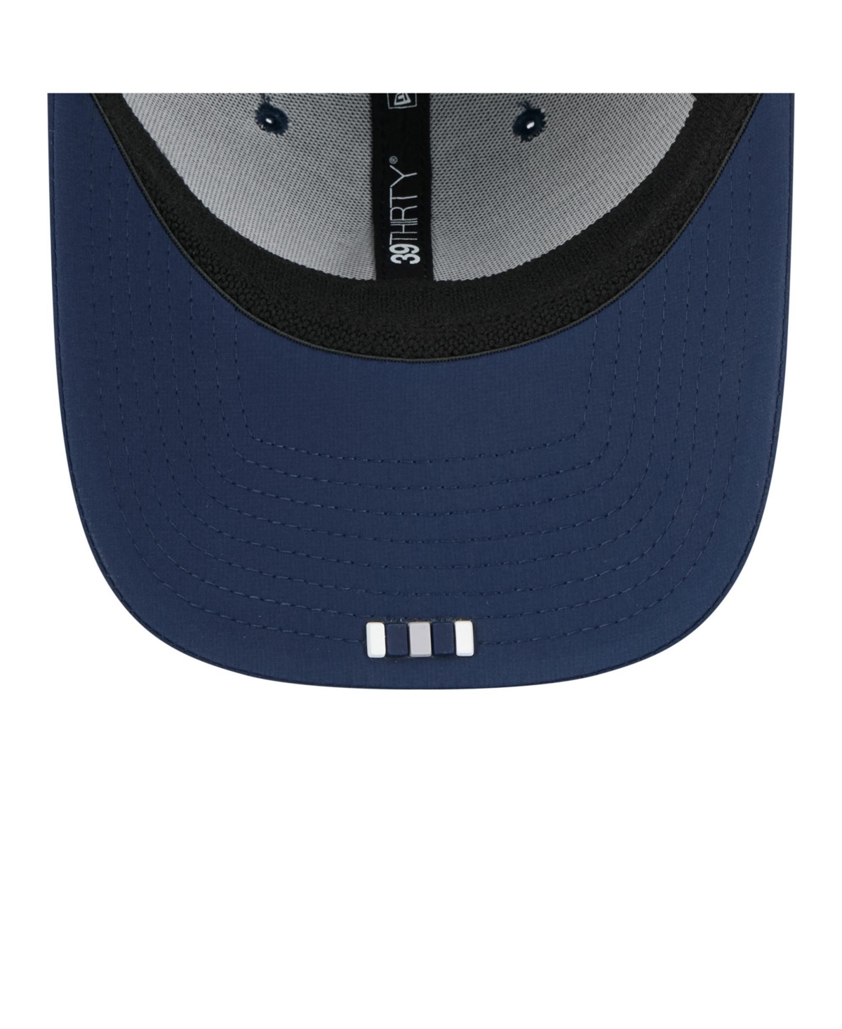 New Era Men's Navy Dallas Cowboys 2025 Nfl Sideline Throwback 39thirty Flex Hat In Blue