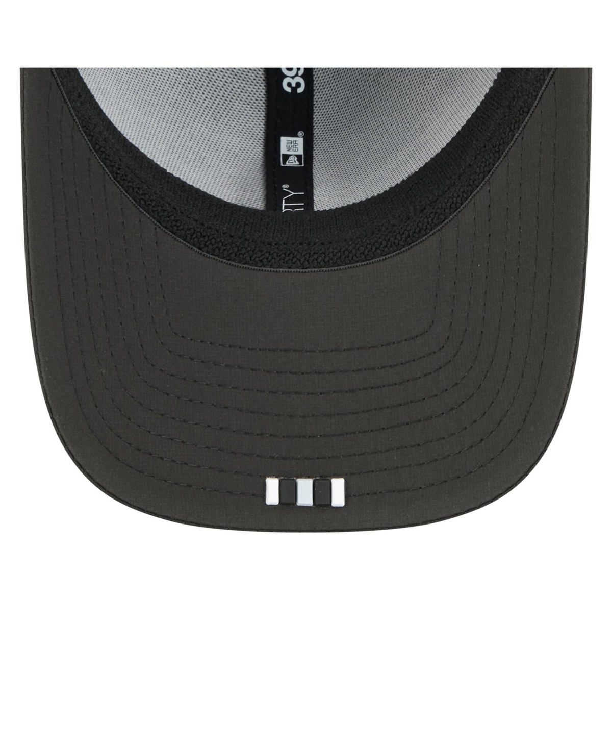 New Era Men's Black Las Vegas Raiders 2025 Sideline 39thirty Flex Hat In Black