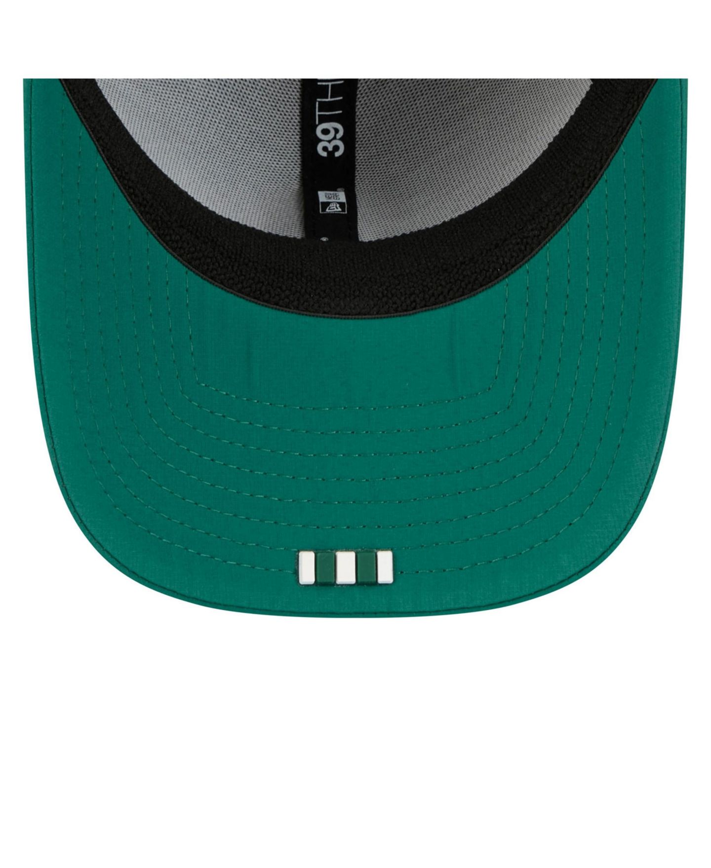 Мужская кепка New Era Green New York Jets 2025 Sideline 39THIRTY Flex Hat — фото 3