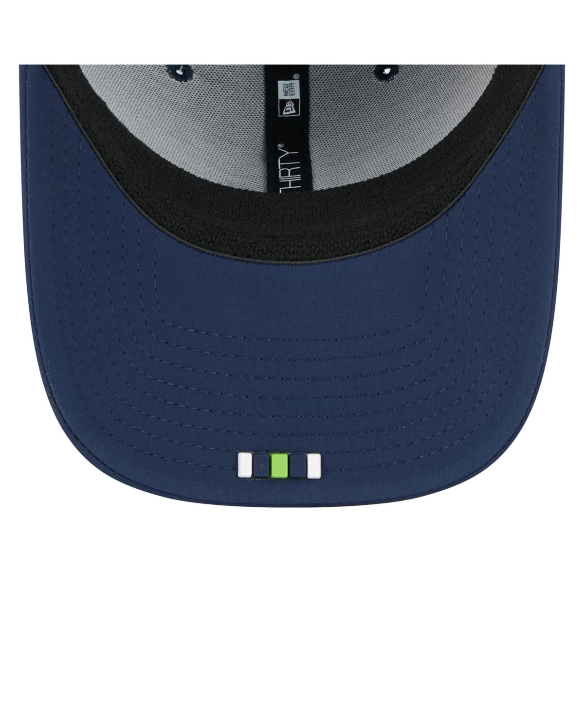 New Era Men's College Navy Seattle Seahawks 2025 Sideline 39thirty Flex Hat In Blue