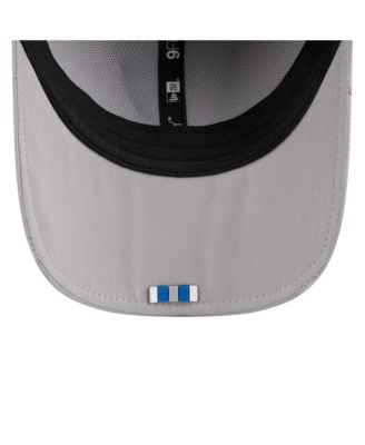 Men's Gray Detroit Lions 2025 Sideline M-Crown 9FORTY Adjustable Hat