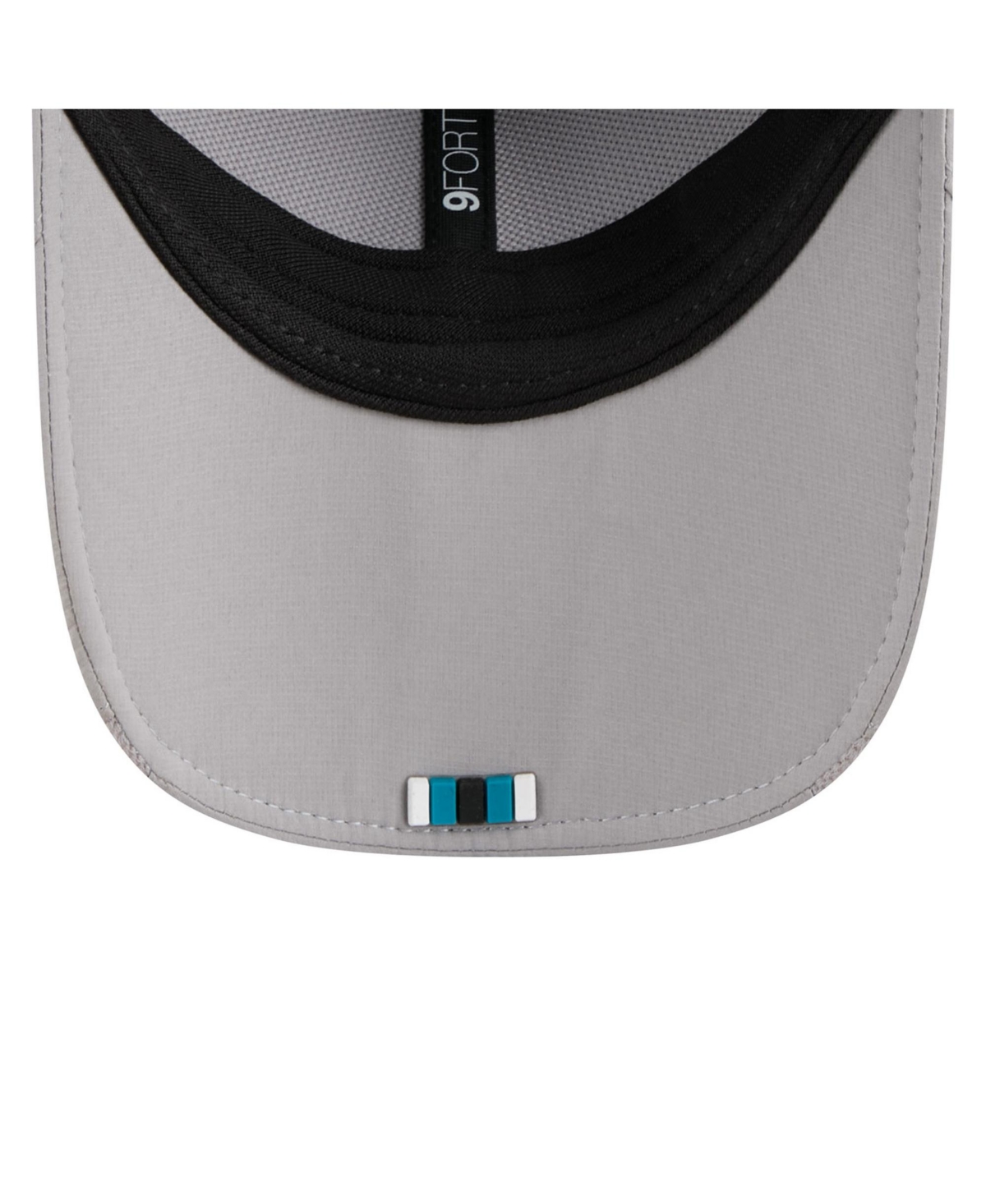 New Era Men's Gray Jacksonville Jaguars 2025 Sideline M-crown 9FORTY Adjustable Hat