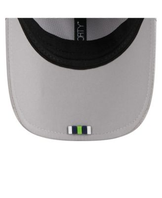 Men's Gray Seattle Seahawks 2025 Sideline M-Crown 9FORTY Adjustable Hat