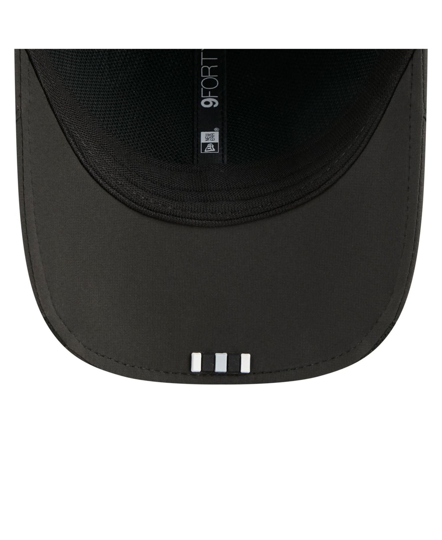 Men's Black Las Vegas Raiders 2025 Sideline M-Crown 9FORTY Adjustable Hat