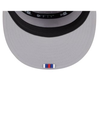 Men's Gray Buffalo Bills 2025 Sideline Split Panel 9FIFTY Snapback Hat