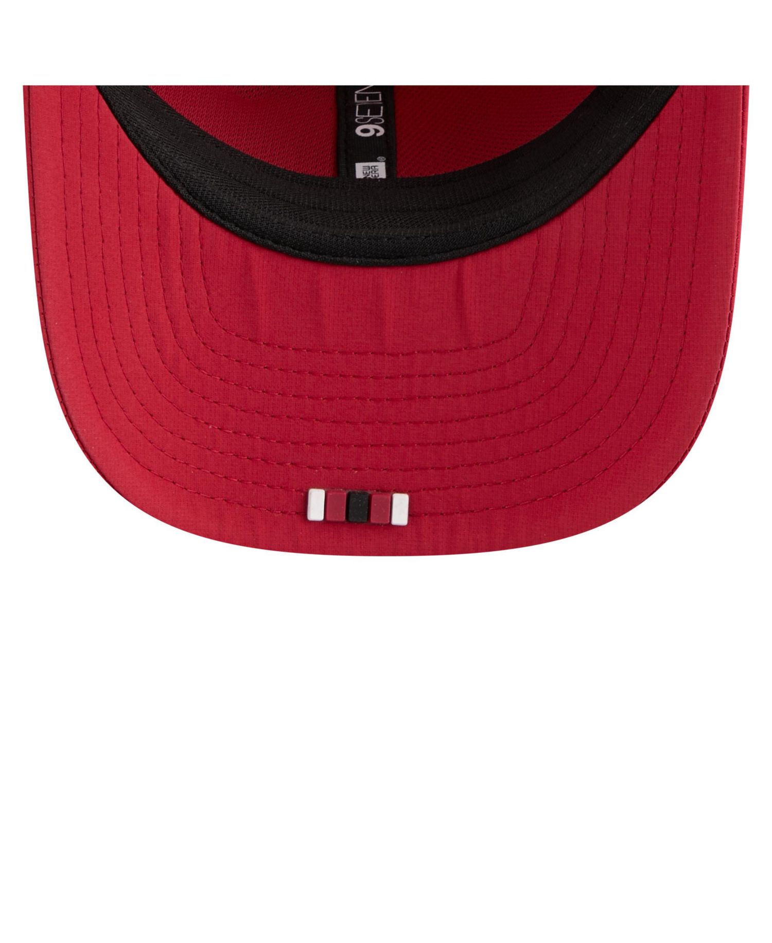 Men's Cardinal Arizona Cardinals 2025 Sideline 9SEVENTY Trucker Adjustable Hat