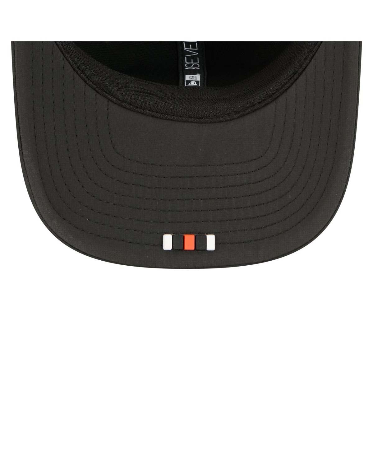 New Era Men's Black Cincinnati Bengals 2025 Sideline 9seventy Trucker Adjustable Hat In Black