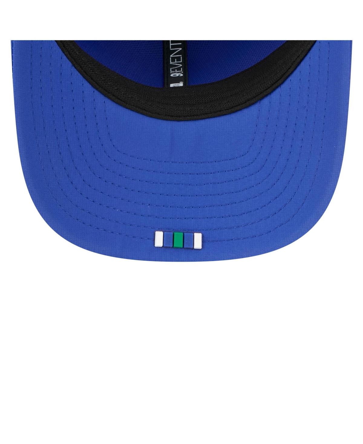 New Era Men's Royal Seattle Seahawks 2025 Sideline Throwback 9seventy Trucker Adjustable Hat In Blue