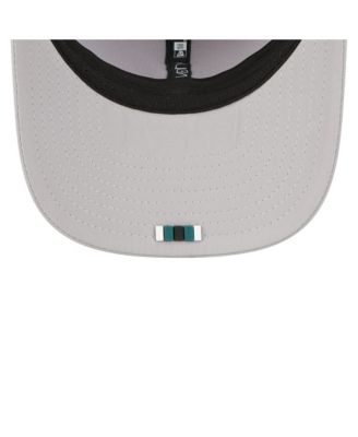 Men's Gray Philadelphia Eagles 2025 Sideline 9SEVENTY Adjustable Trucker Hat