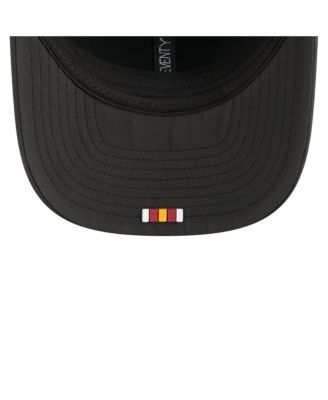 Men's Black Washington Commanders 2025 Sideline 9SEVENTY Trucker Adjustable Hat