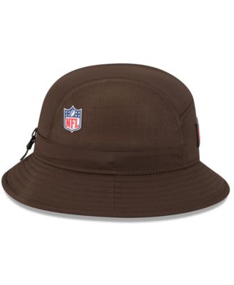 Men's Brown Cleveland Browns 2025 Sideline Bucket Hat
