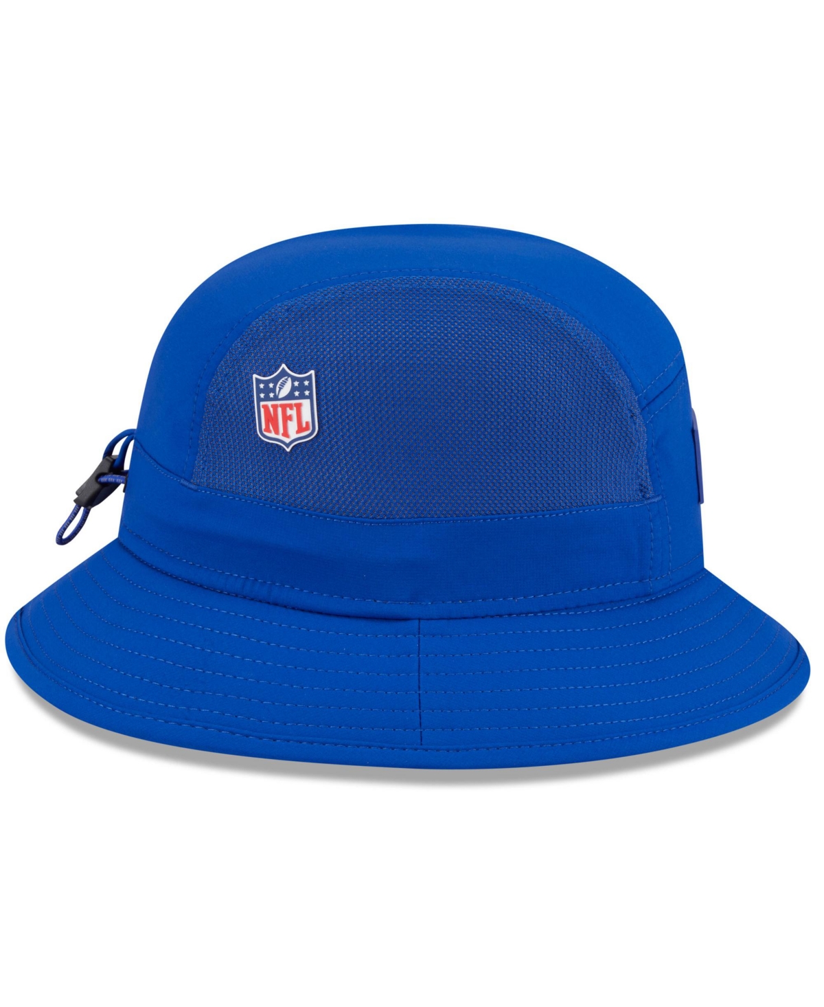 New Era Men's Royal New York Giants 2025 Sideline Bucket Hat In Blue